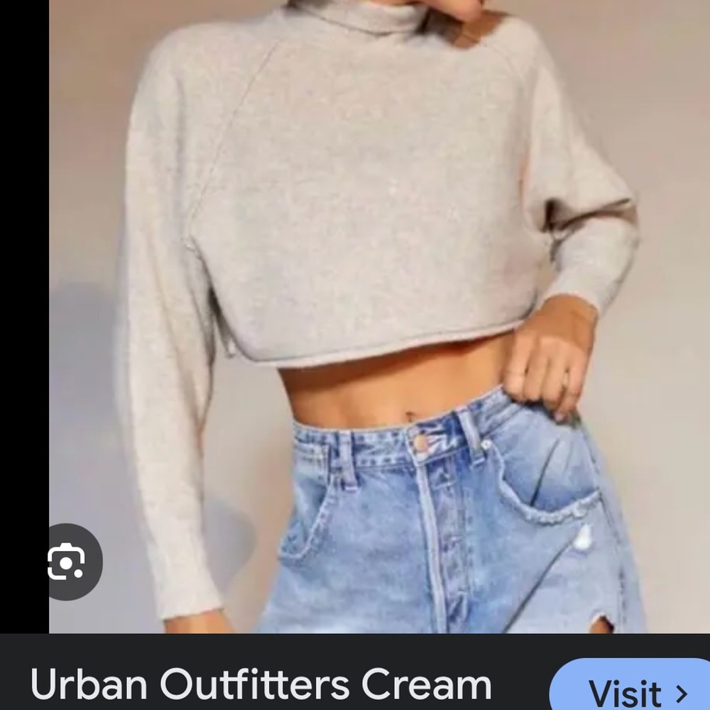 Urban Outfitters super soft crop sweater small